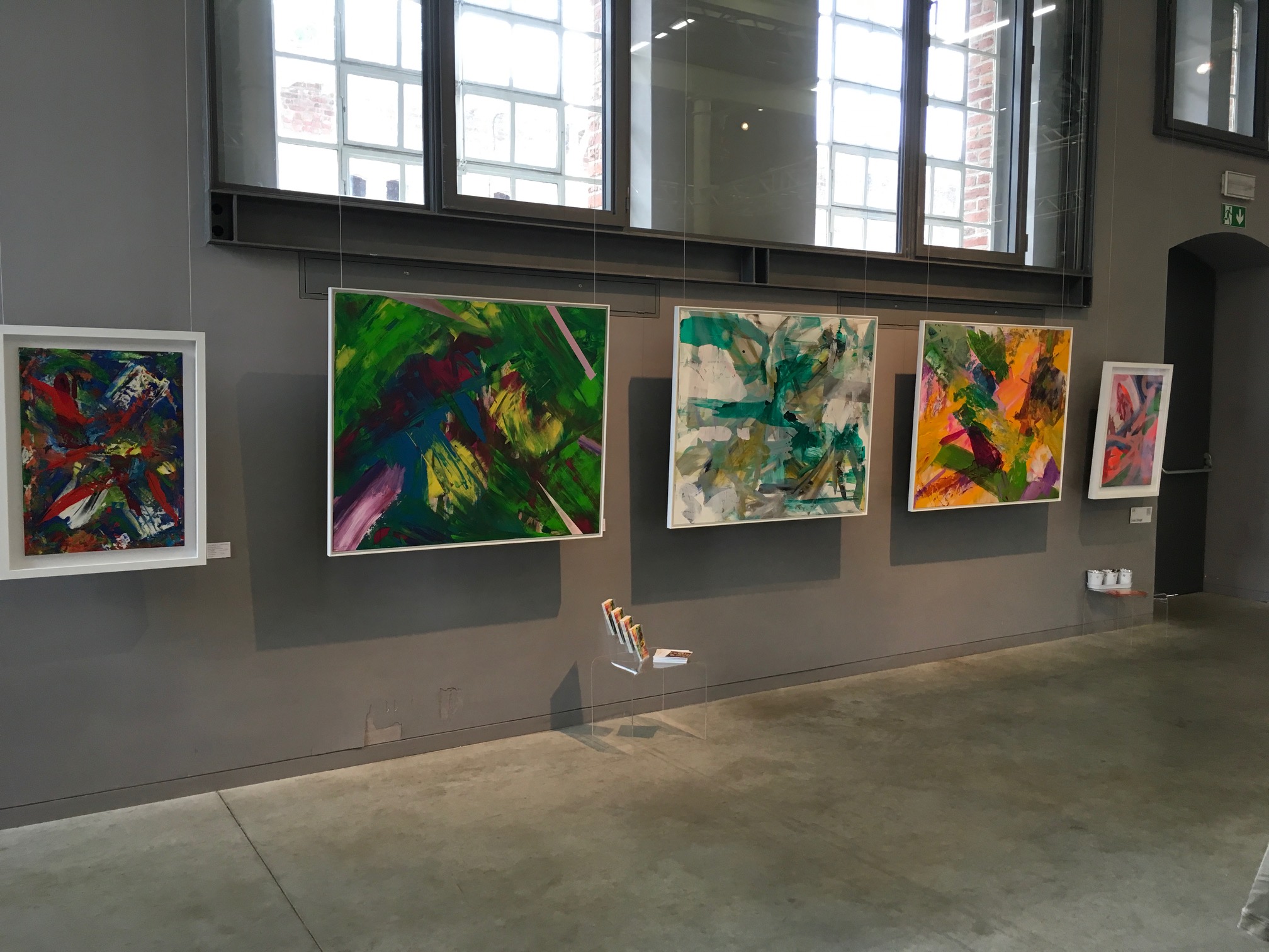 Ursula Schregel bei der art'pu:l Eupen 2017