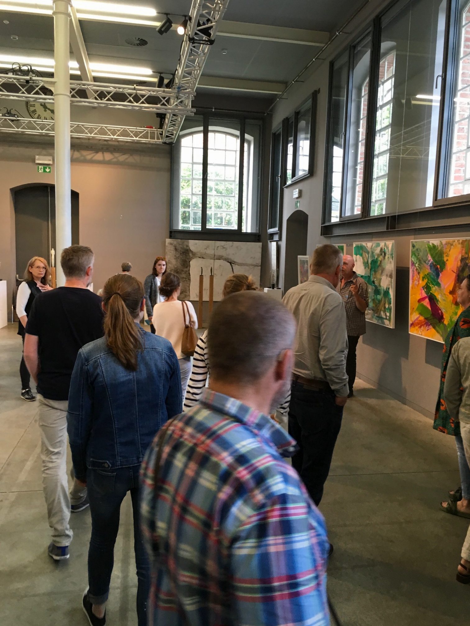 Ursula Schregel bei der art'pu:l Eupen 2017