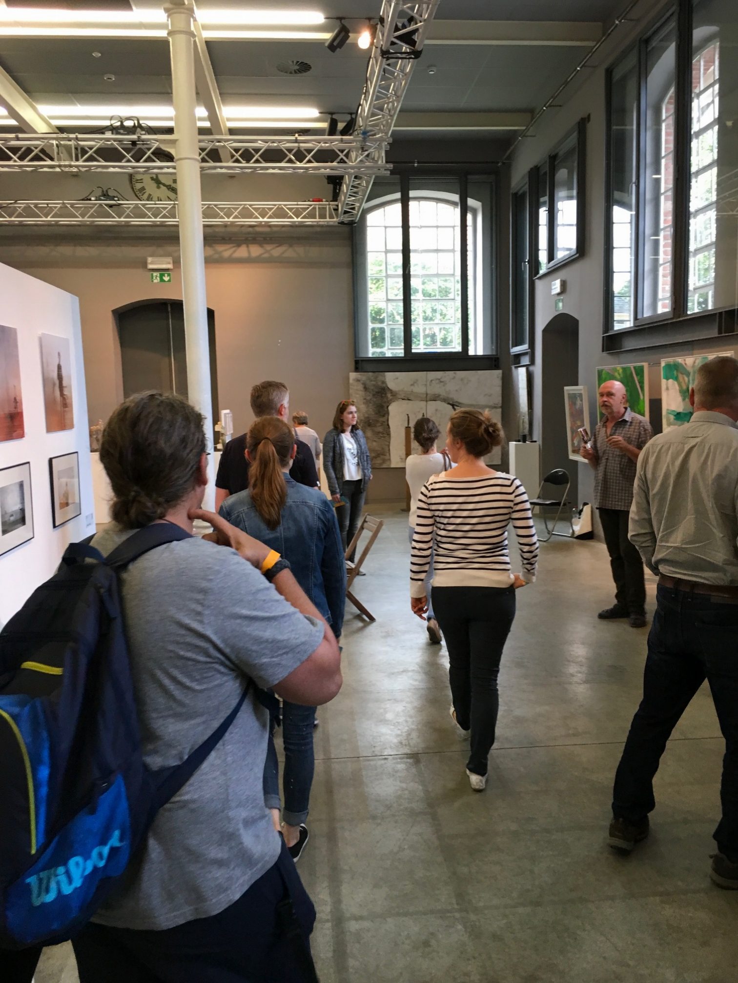 Ursula Schregel bei der art'pu:l Eupen 2017