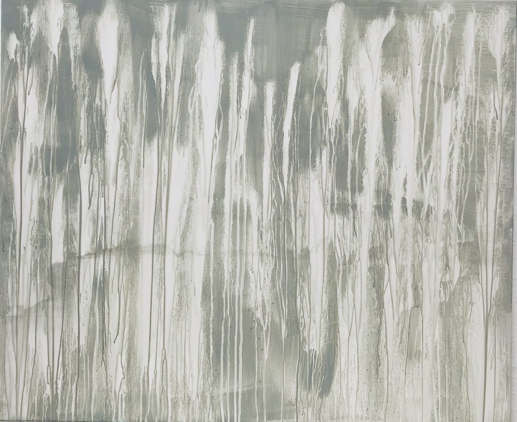 Ursula Schregel, Flow, 2020, Acryl auf Urban Art, 100x120cm